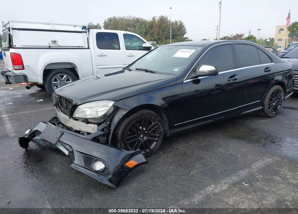 2008 MERCEDES-BENZ C 300 LUXURY/SPORT VIN: WDDGF54X38R016109