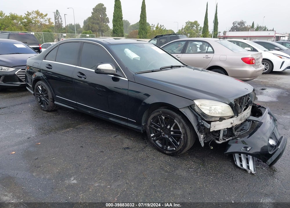 2008 MERCEDES-BENZ C 300 LUXURY/SPORT VIN: WDDGF54X38R016109