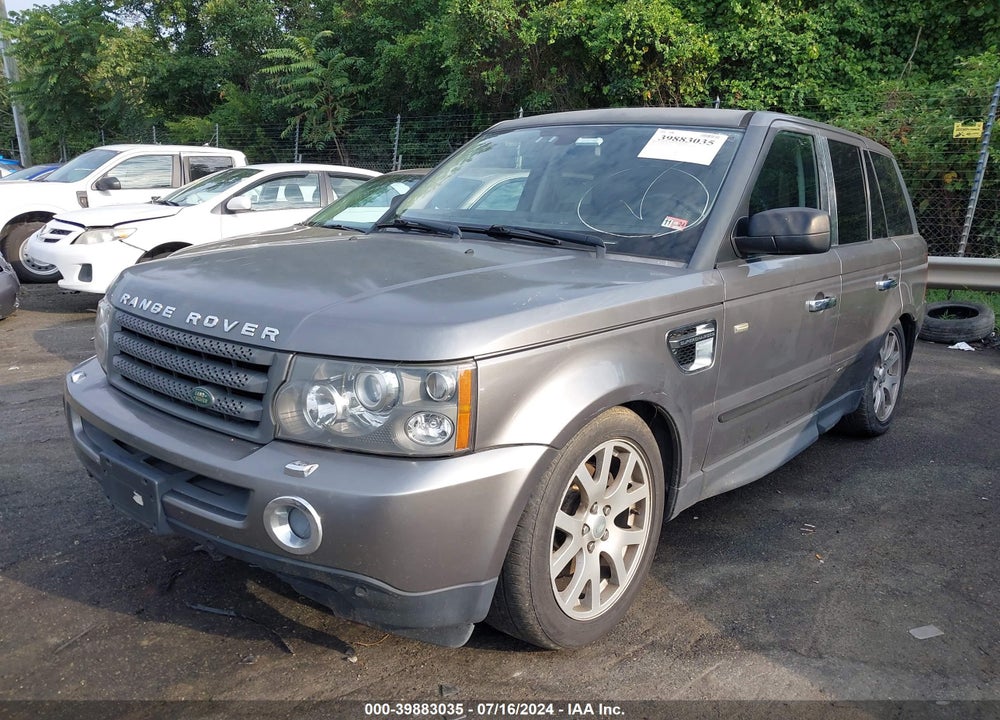 2007 LAND ROVER RANGE ROVER SPORT HSE VIN: SALSK25437A992075