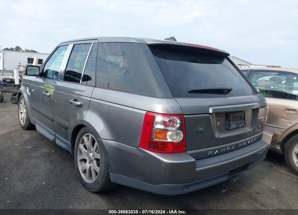 2007 LAND ROVER RANGE ROVER SPORT HSE VIN: SALSK25437A992075