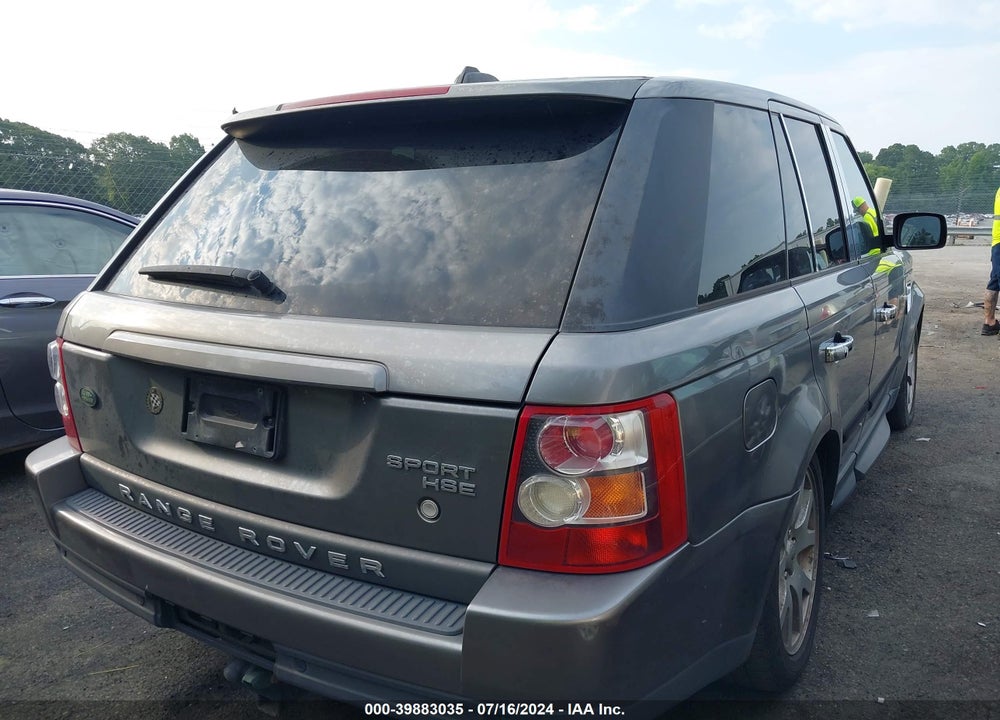 2007 LAND ROVER RANGE ROVER SPORT HSE VIN: SALSK25437A992075