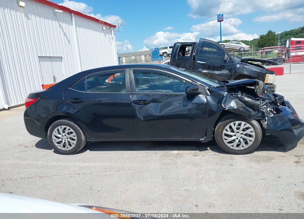 2019 TOYOTA COROLLA LE VIN: 2T1BURHE5KC234709