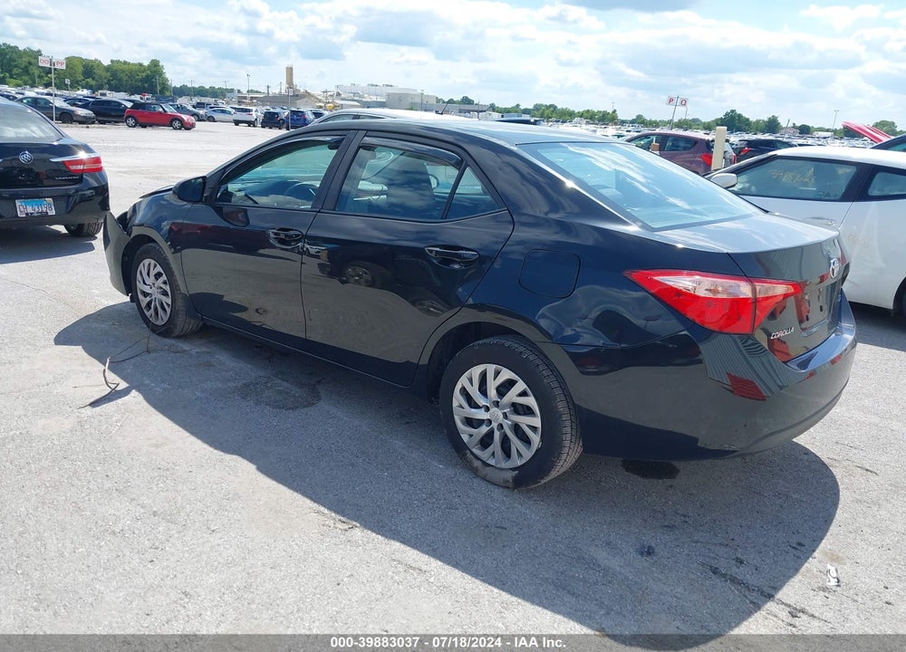 2019 TOYOTA COROLLA LE VIN: 2T1BURHE5KC234709