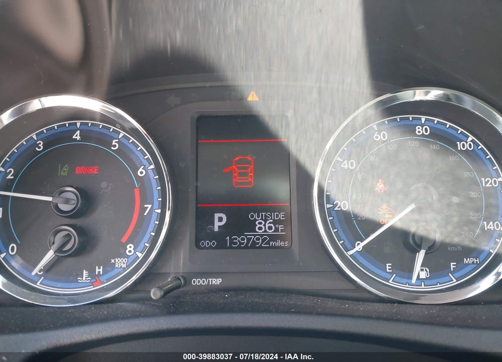 2019 TOYOTA COROLLA LE VIN: 2T1BURHE5KC234709
