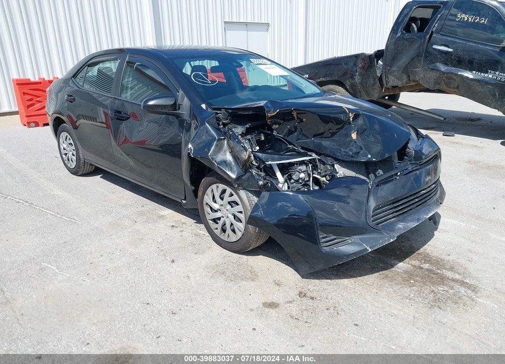 2019 TOYOTA COROLLA LE VIN: 2T1BURHE5KC234709