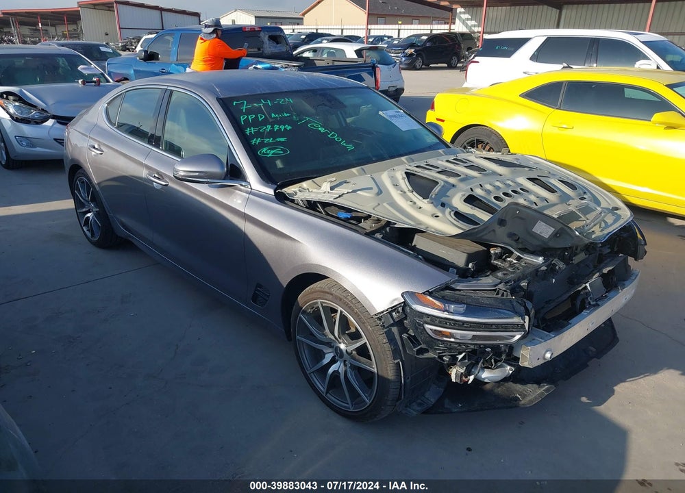 2023 GENESIS G70 2.0T AWD VIN: KMTG34TA0PU122833