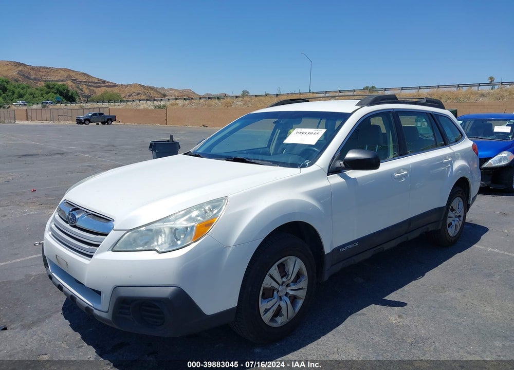 2014 SUBARU OUTBACK 2.5I VIN: 4S4BRBAC7E1233423