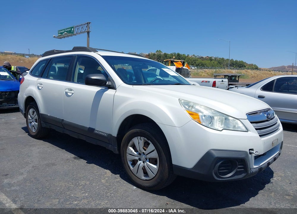 2014 SUBARU OUTBACK 2.5I VIN: 4S4BRBAC7E1233423