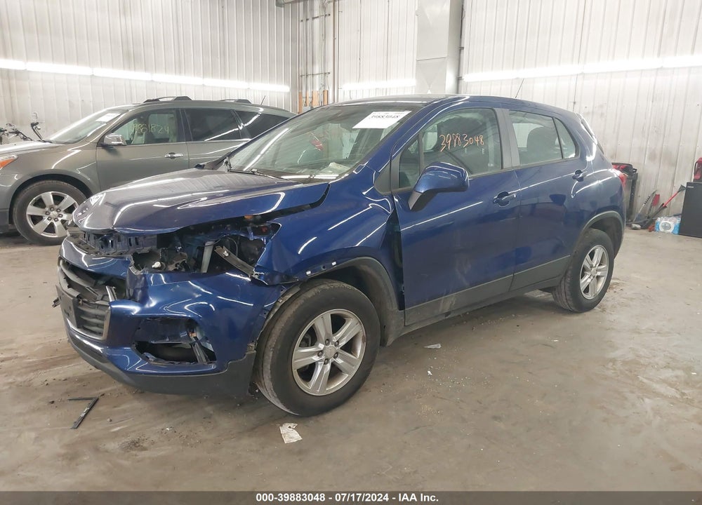 2017 CHEVROLET TRAX VIN: 3GNCJNSB4HL188730