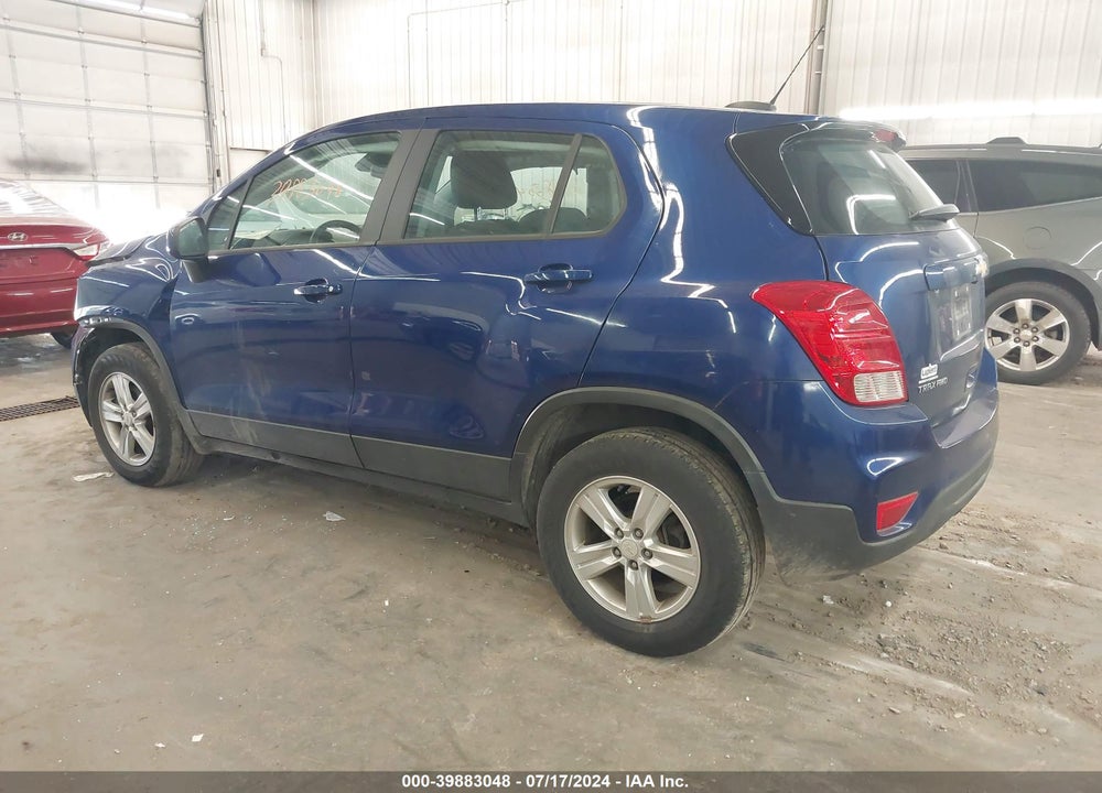 2017 CHEVROLET TRAX VIN: 3GNCJNSB4HL188730