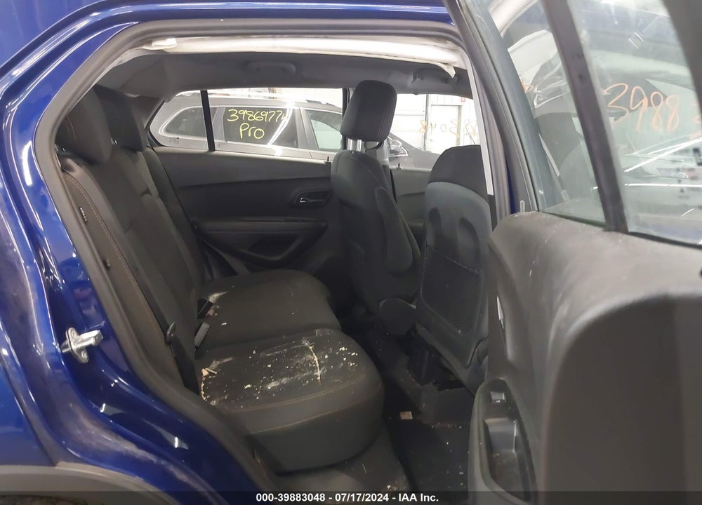 2017 CHEVROLET TRAX VIN: 3GNCJNSB4HL188730