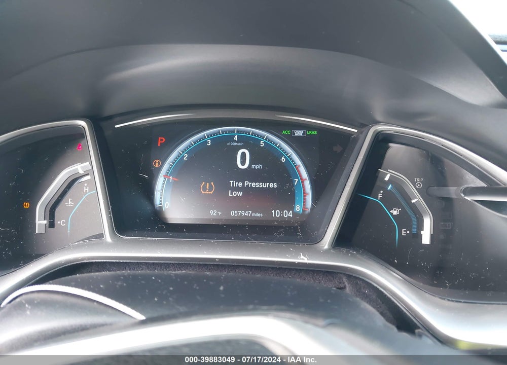 2016 HONDA CIVIC TOURING VIN: 19XFC1F95GE021523