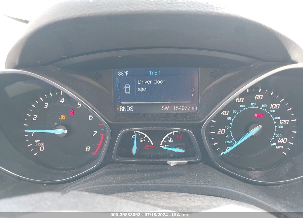 2015 FORD ESCAPE S VIN: 1FMCU0F75FUA93844