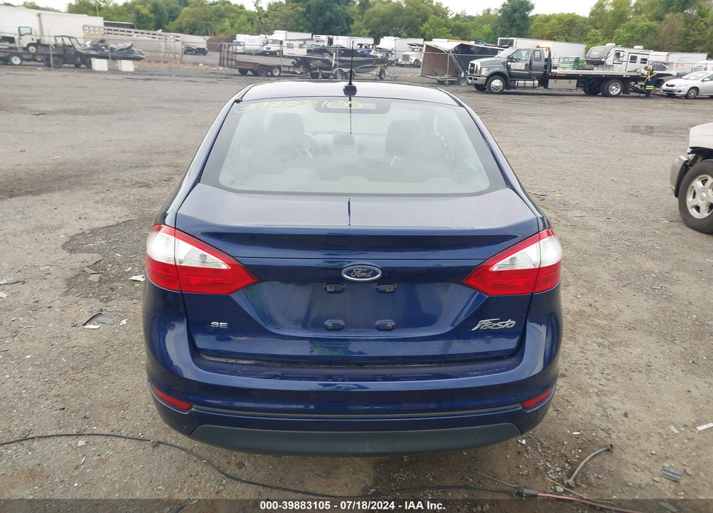2016 FORD FIESTA SE VIN: 3FADP4BJXGM107094