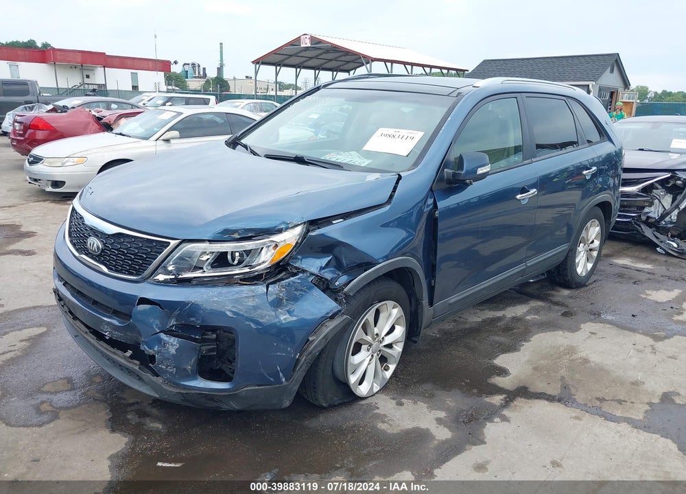 2014 KIA SORENTO EX V6 VIN: 5XYKU4A73EG472128
