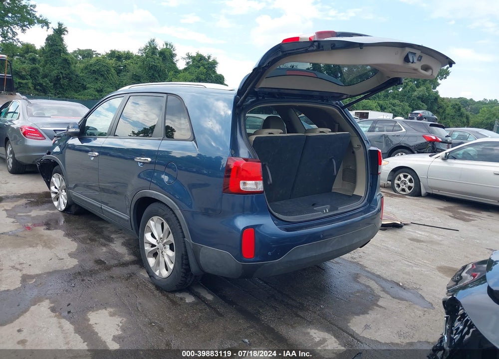 2014 KIA SORENTO EX V6 VIN: 5XYKU4A73EG472128