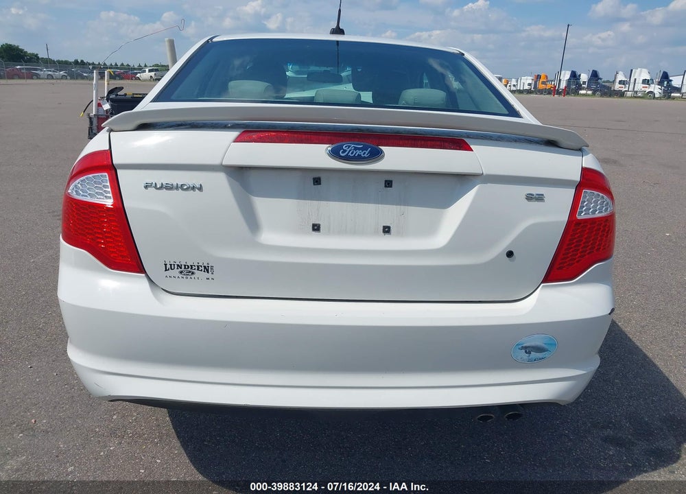2010 FORD FUSION SE VIN: 3FAHP0HA2AR234479