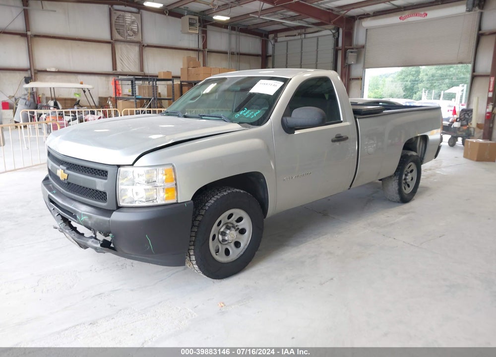 2012 CHEVROLET SILVERADO 1500 WORK TRUCK VIN: 1GCNCPEA4CZ129110