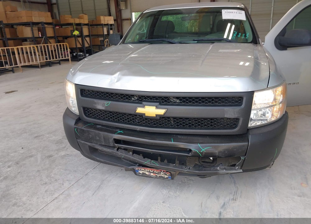 2012 CHEVROLET SILVERADO 1500 WORK TRUCK VIN: 1GCNCPEA4CZ129110