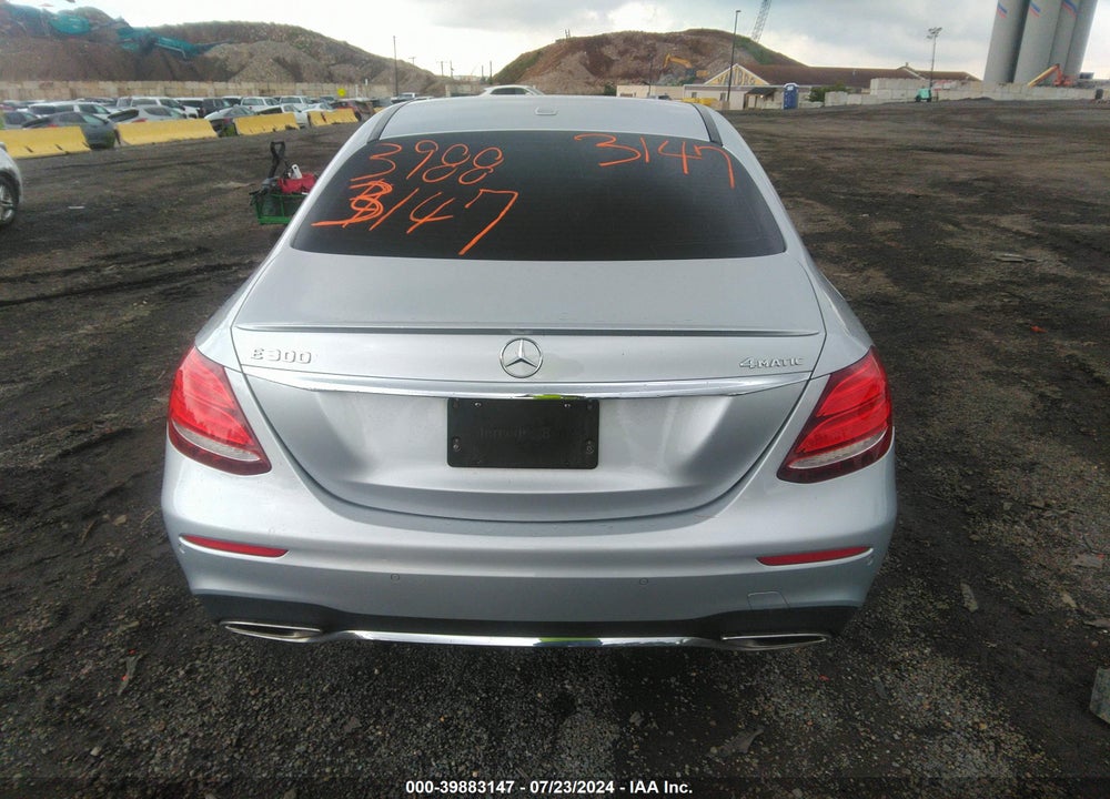 2017 MERCEDES-BENZ E 300 4MATIC VIN: WDDZF4KB5HA186299