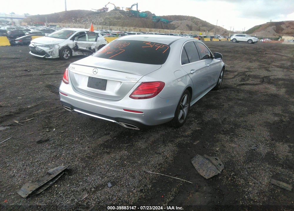 2017 MERCEDES-BENZ E 300 4MATIC VIN: WDDZF4KB5HA186299