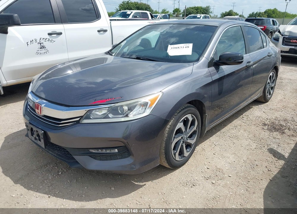 2016 HONDA ACCORD EX-L VIN: 1HGCR2F83GA195173