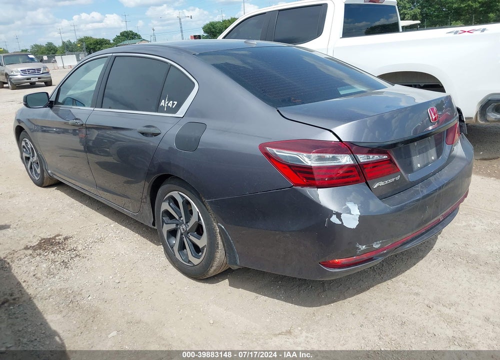 2016 HONDA ACCORD EX-L VIN: 1HGCR2F83GA195173