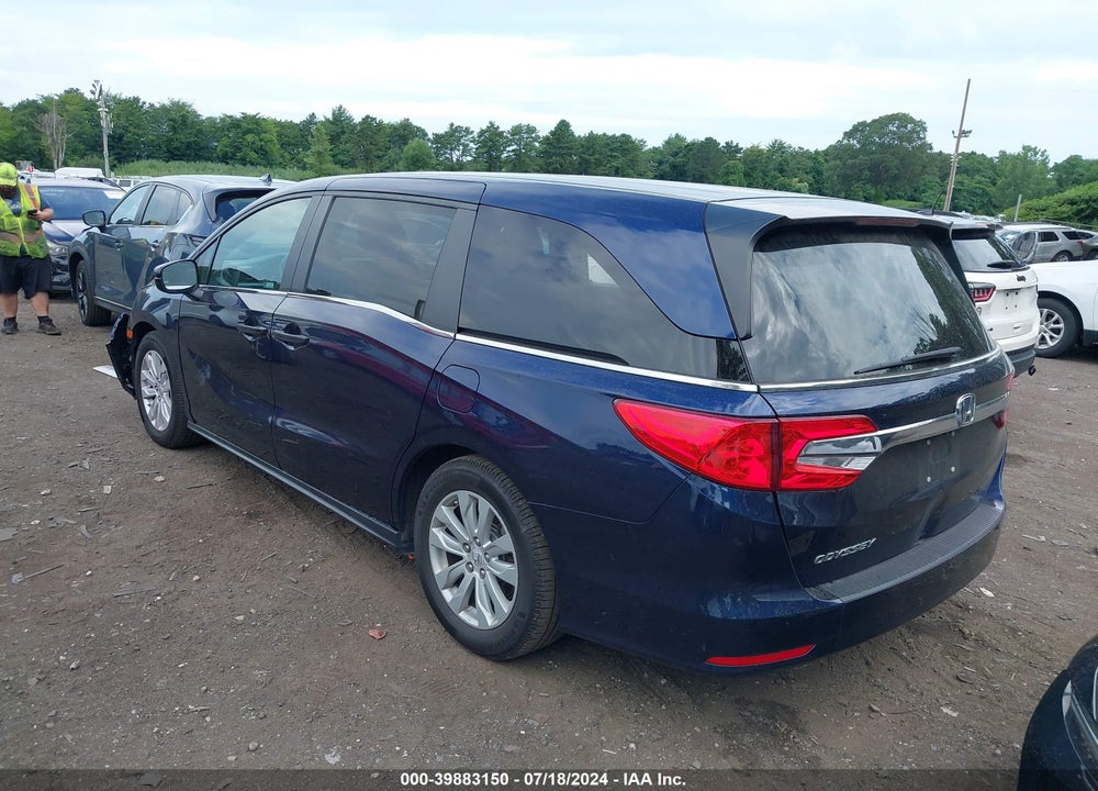 2020 HONDA ODYSSEY LX VIN: 5FNRL6H22LB026547
