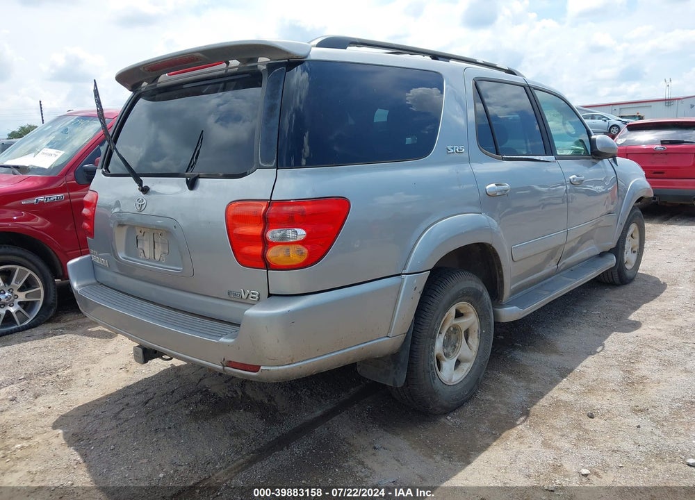 2002 TOYOTA SEQUOIA SR5 V8 VIN: 5TDZT34A72S113334