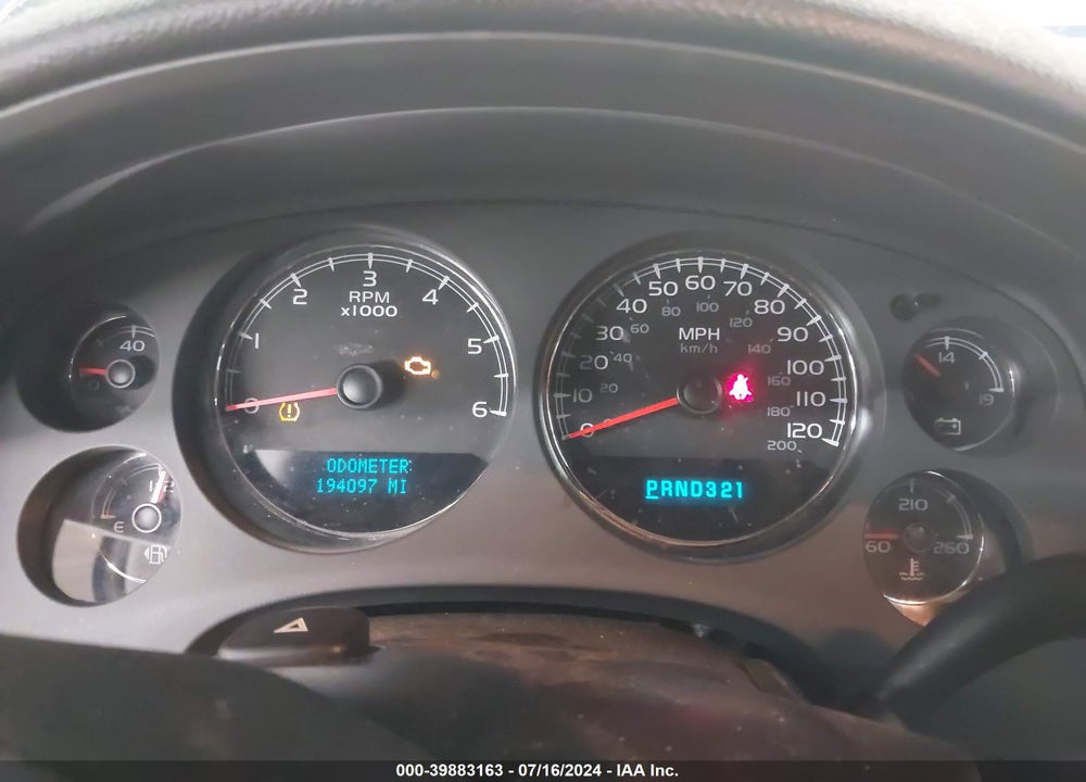 2008 CHEVROLET AVALANCHE 1500 LTZ VIN: 3GNFK12358G189437