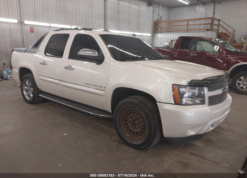 2008 CHEVROLET AVALANCHE 1500 LTZ VIN: 3GNFK12358G189437