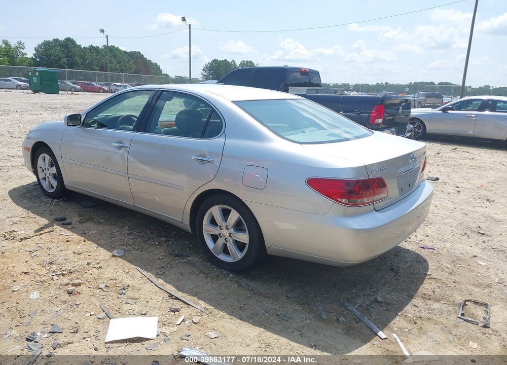 2005 LEXUS ES 330 VIN: JTHBA30G255069057