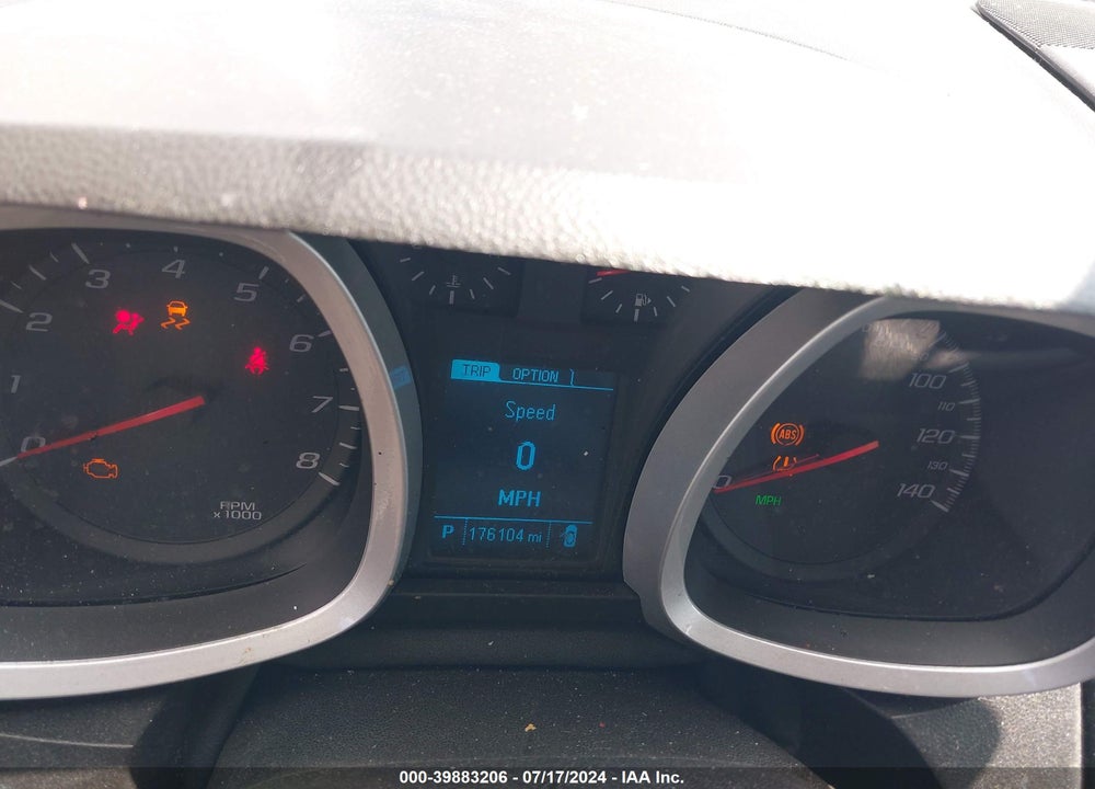 2013 CHEVROLET EQUINOX 1LT VIN: 2GNALDEK2D6398880