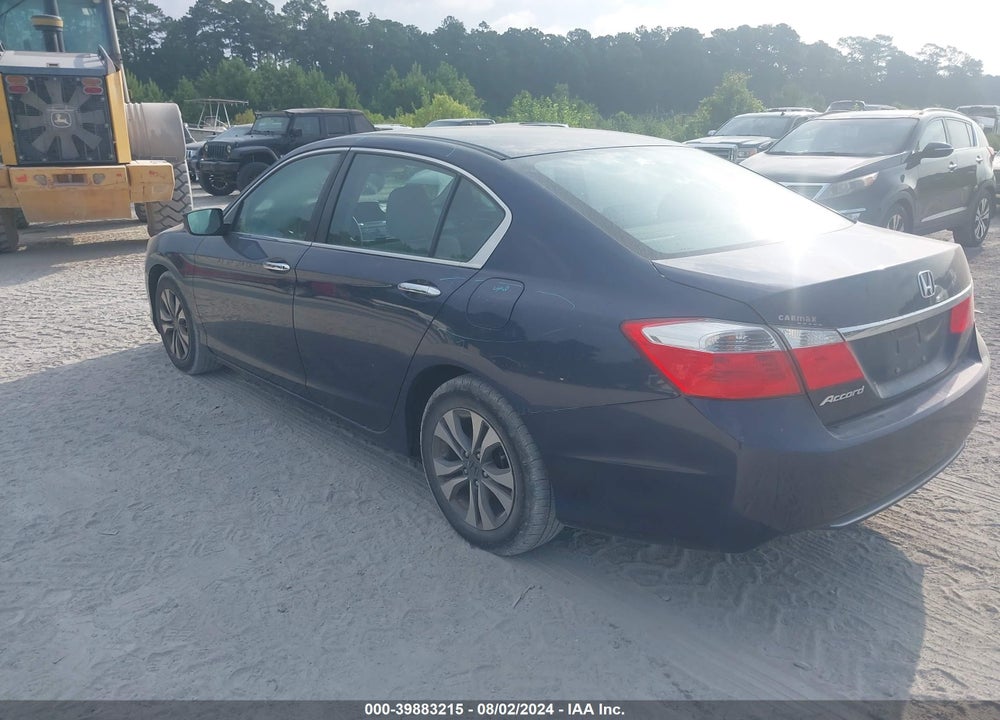 2015 HONDA ACCORD LX VIN: 1HGCR2F37FA211202