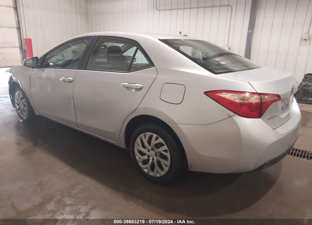 2018 TOYOTA COROLLA VIN: 2T1BURHE3JC081455