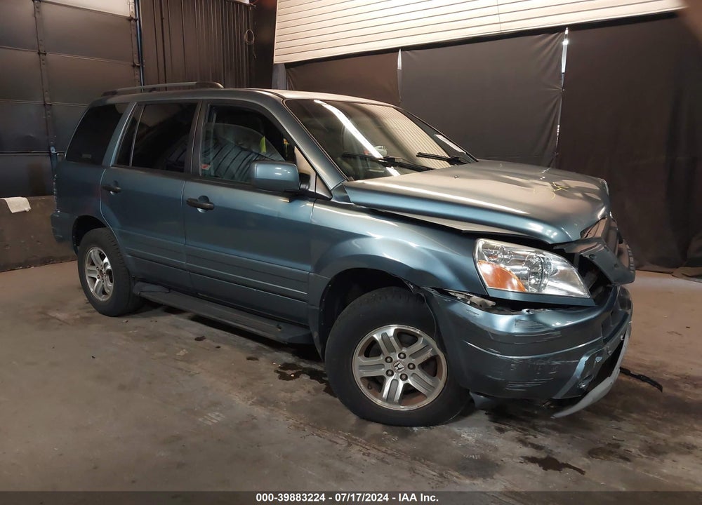 2005 HONDA PILOT EX-L VIN: 2HKYF18735H542471