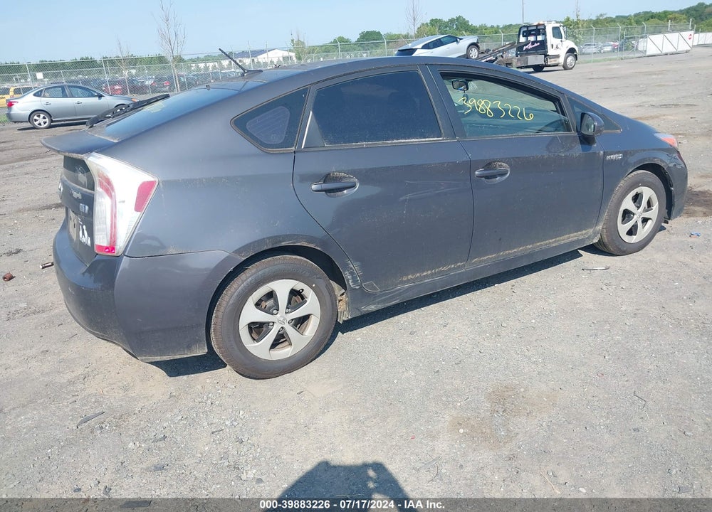 2015 TOYOTA PRIUS THREE VIN: JTDKN3DU3F0417999