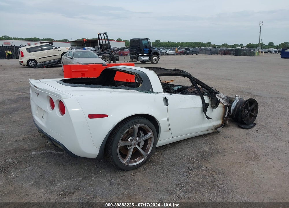 2010 CHEVROLET CORVETTE GRAND SPORT VIN: 1G1YW2DW5A5102001