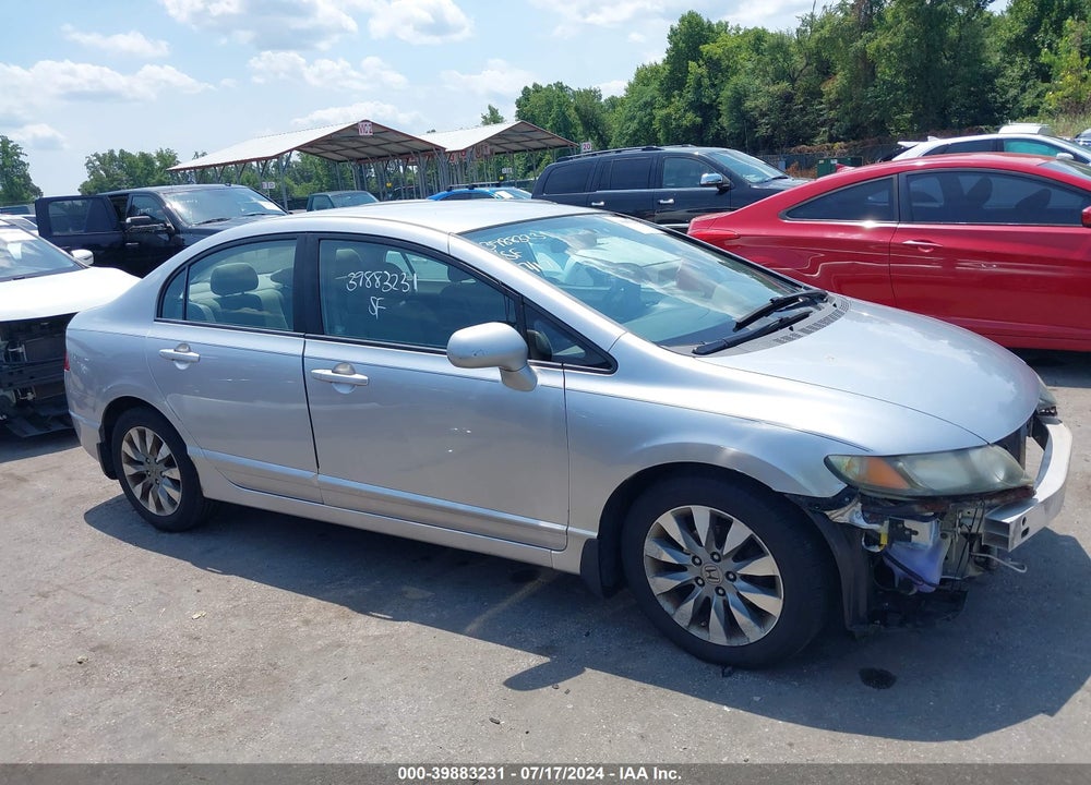 2009 HONDA CIVIC LX VIN: 19XFA15509E028001