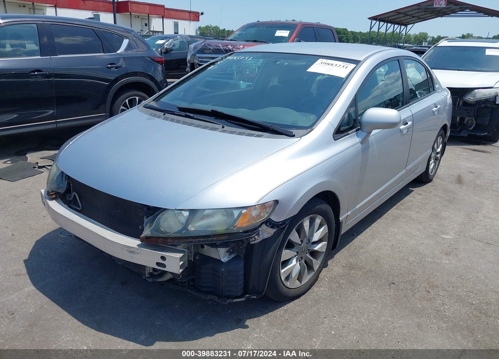 2009 HONDA CIVIC LX VIN: 19XFA15509E028001
