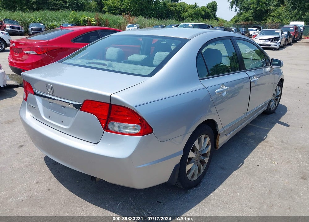 2009 HONDA CIVIC LX VIN: 19XFA15509E028001