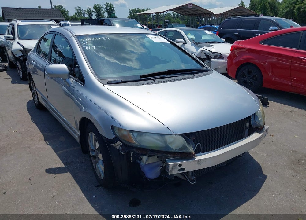 2009 HONDA CIVIC LX VIN: 19XFA15509E028001