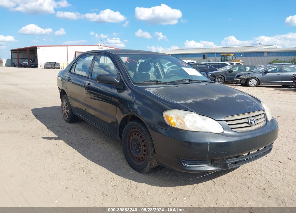 2003 TOYOTA COROLLA CE VIN: JTDBR32E232013060