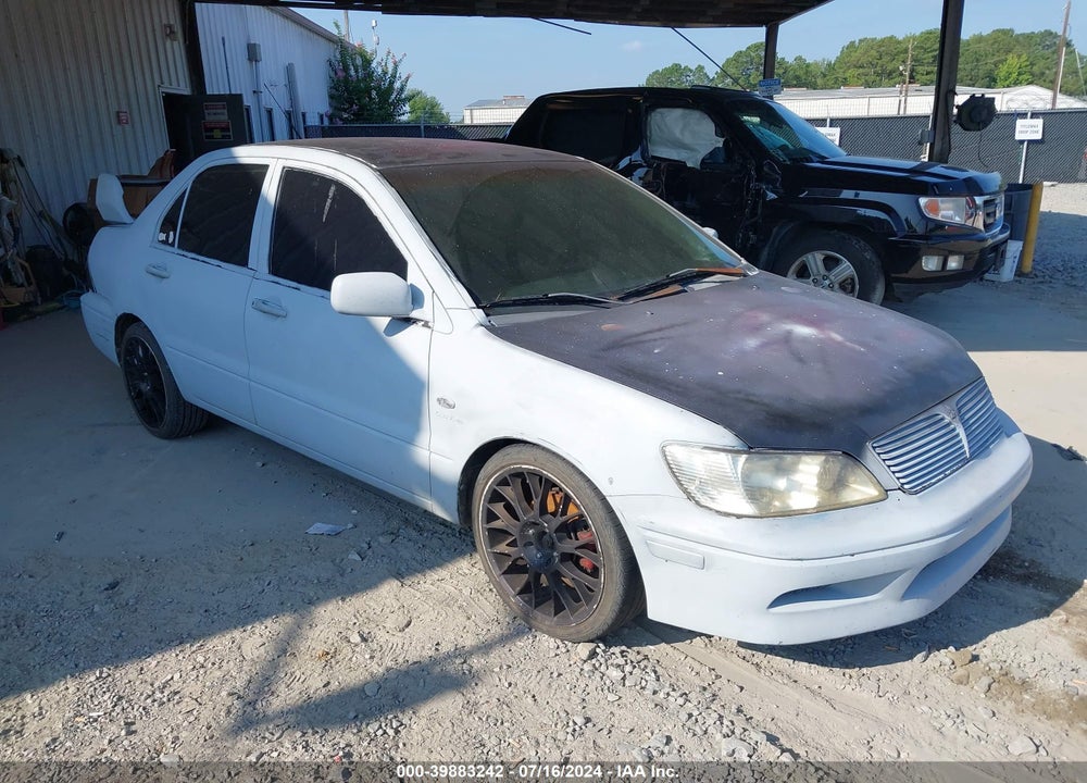 2002 MITSUBISHI LANCER ES VIN: JA3AJ26E82U072672