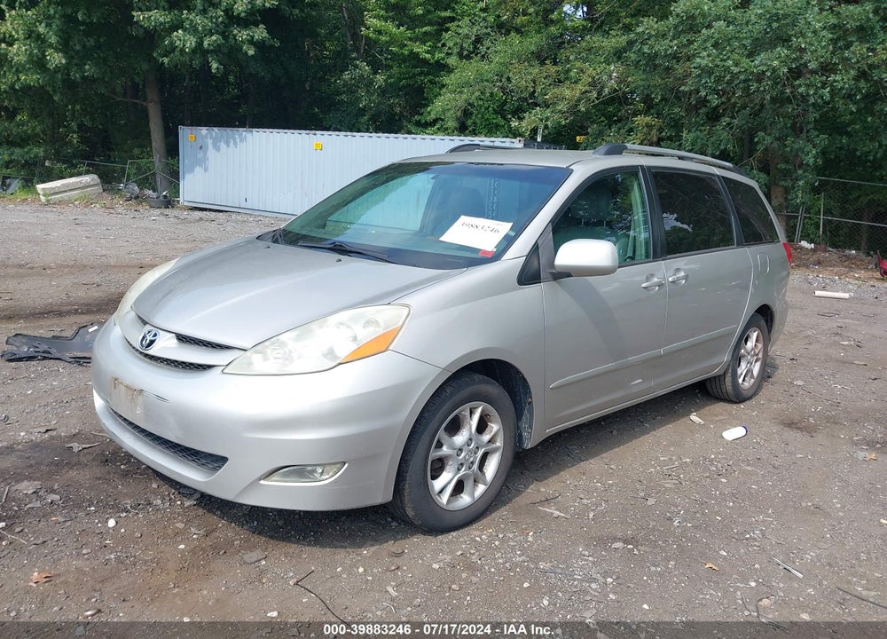 2006 TOYOTA SIENNA XLE VIN: 5TDZA22C76S408492