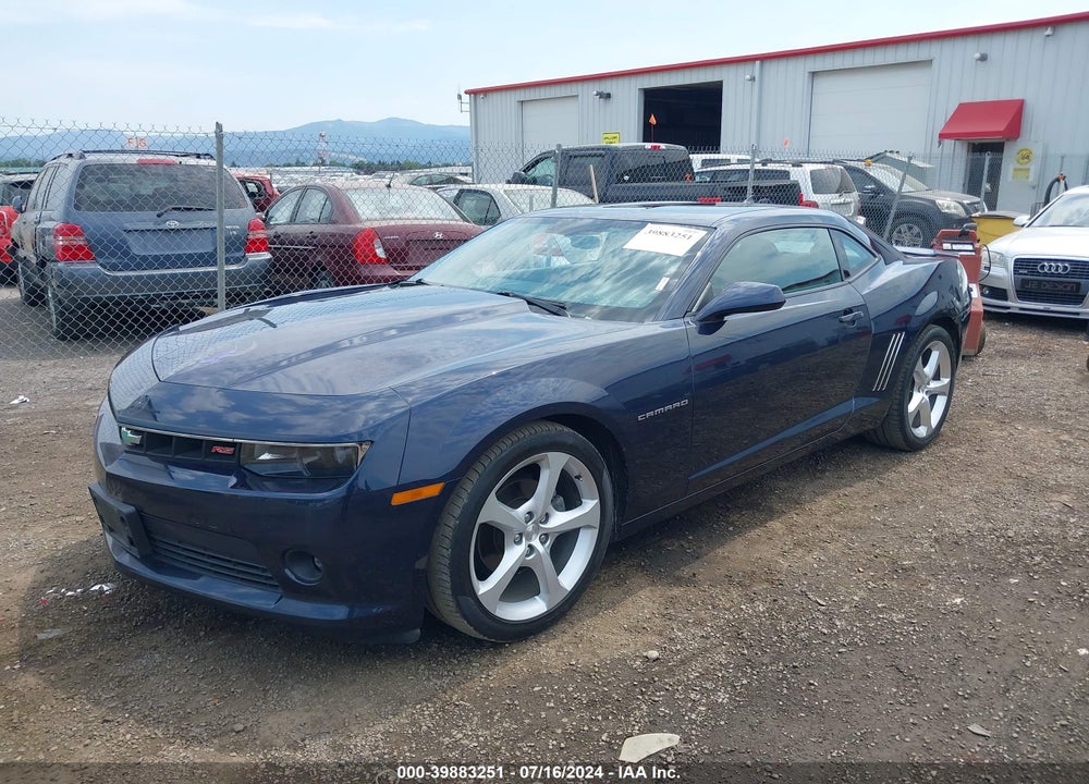 2015 CHEVROLET CAMARO 1LT VIN: 2G1FD1E35F9312121