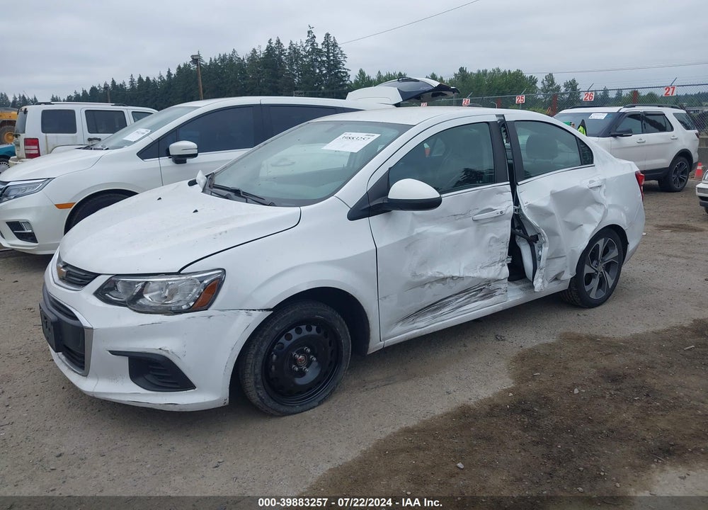 2018 CHEVROLET SONIC PREMIER AUTO VIN: 1G1JF5SB1J4105504
