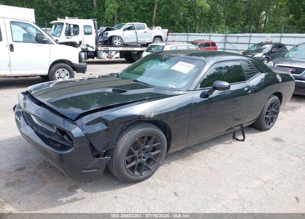 2012 DODGE CHALLENGER SXT VIN: 2C3CDYAG5CH292082