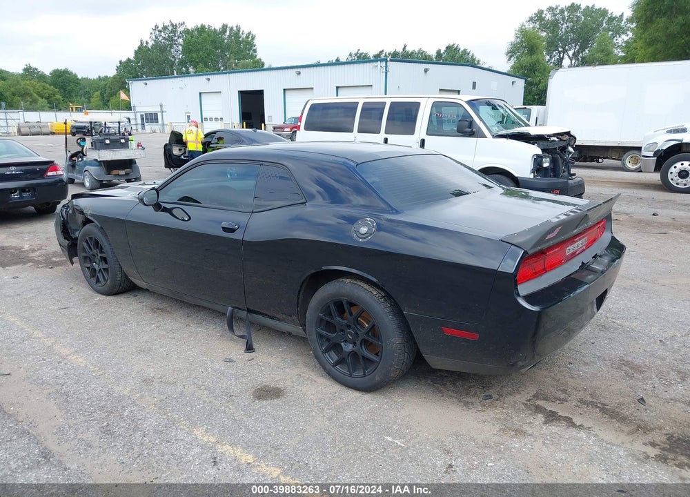 2012 DODGE CHALLENGER SXT VIN: 2C3CDYAG5CH292082