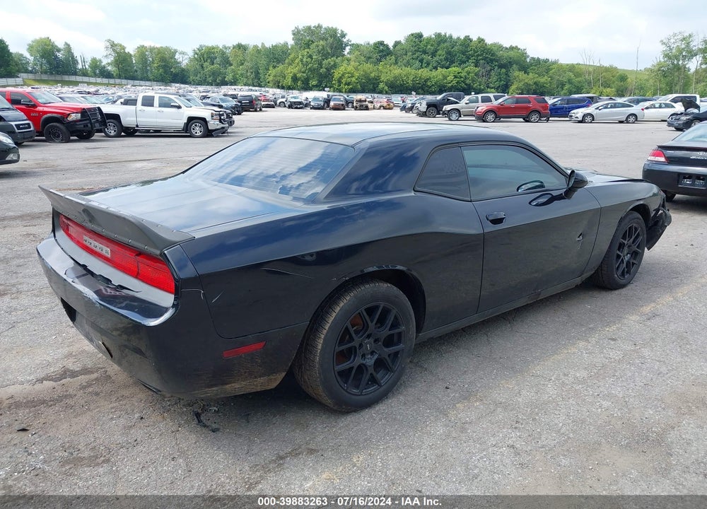 2012 DODGE CHALLENGER SXT VIN: 2C3CDYAG5CH292082